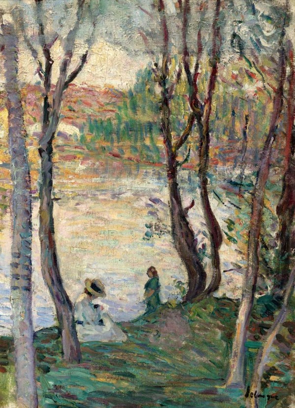 Resting at the Bank of Yaudet by Henri Lebasque